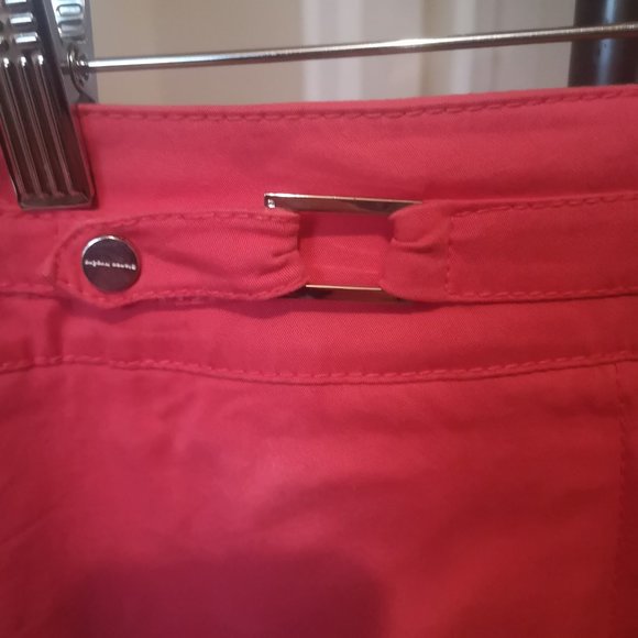 Bianca Nygard coral colored mini skirt - Picture 6 of 14